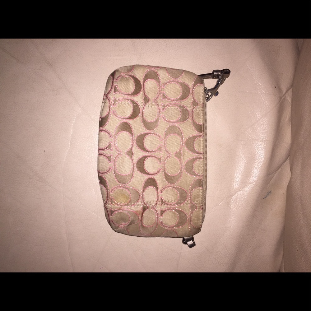 Coach wristlet